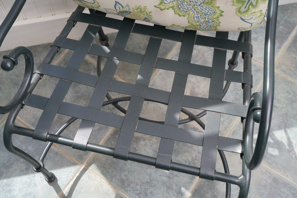 Brown Jordan Metal Patio Dining Chairs