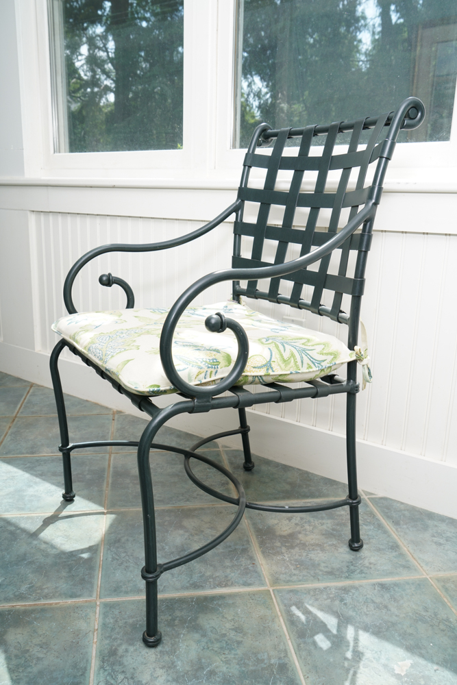 Brown Jordan Metal Patio Dining Chairs