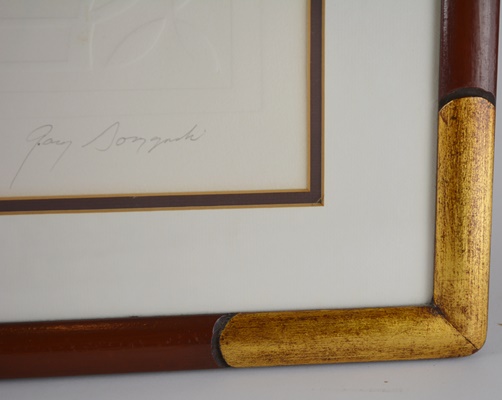 L/E Signed "Memories" Floral Arrangement Lithograph