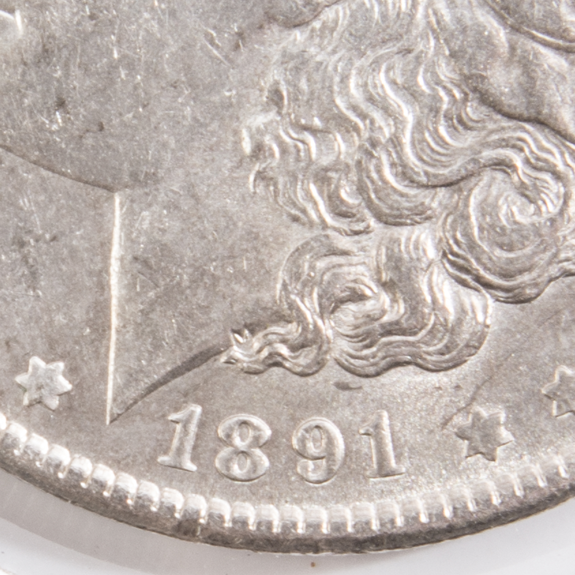 1891 Morgan Silver Dollar