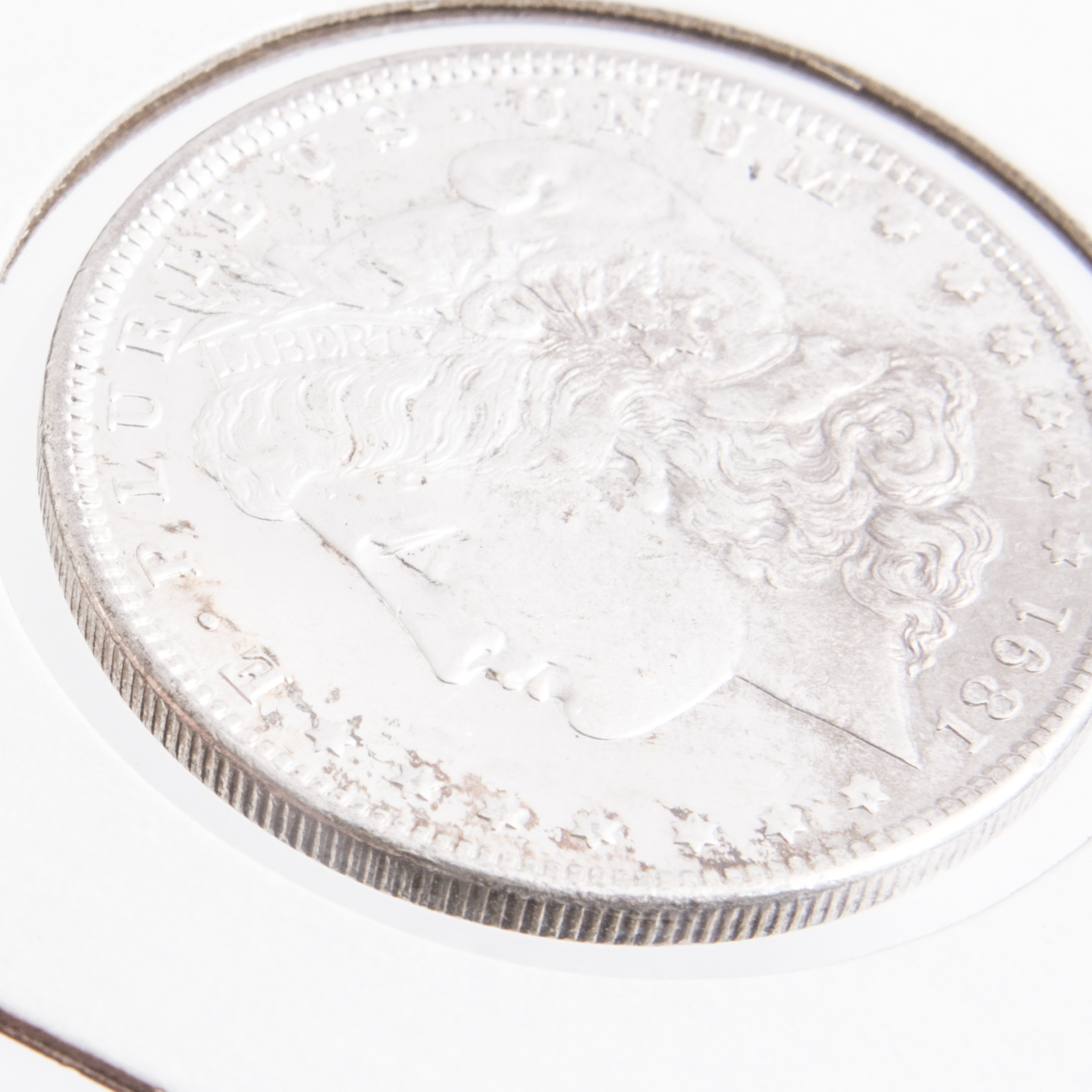 1891 Morgan Silver Dollar