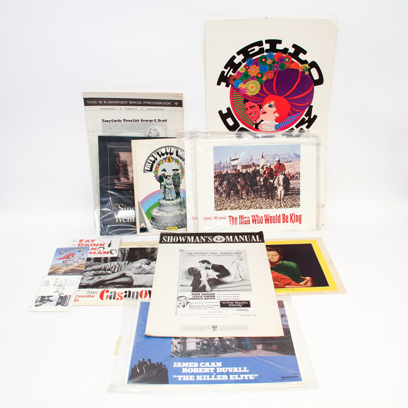 Large Collection of Vintage film Ephemera