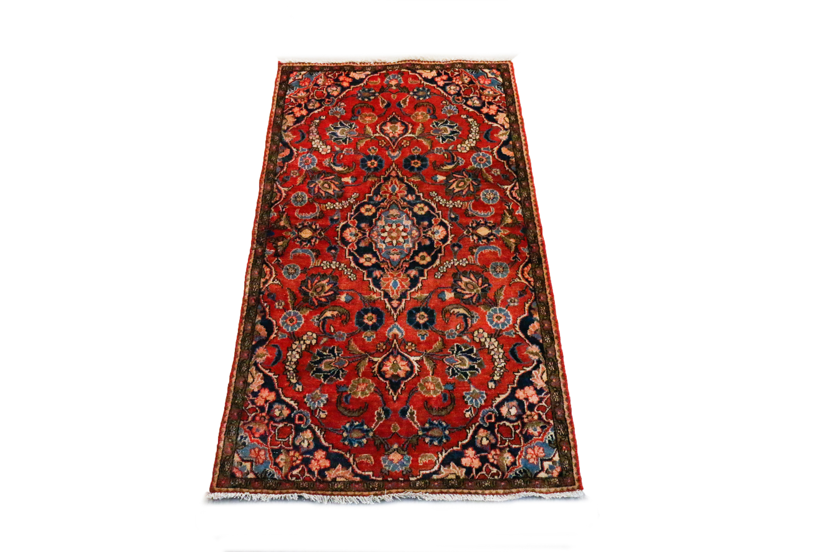 Vintage Persian Malayer Sarouk Rug