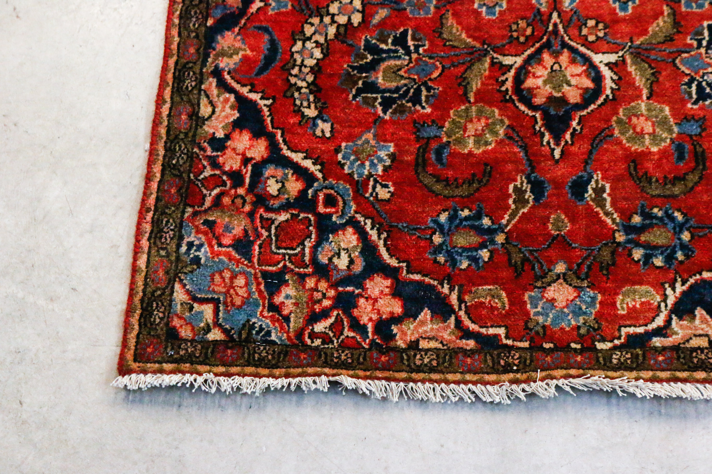Vintage Persian Malayer Sarouk Rug