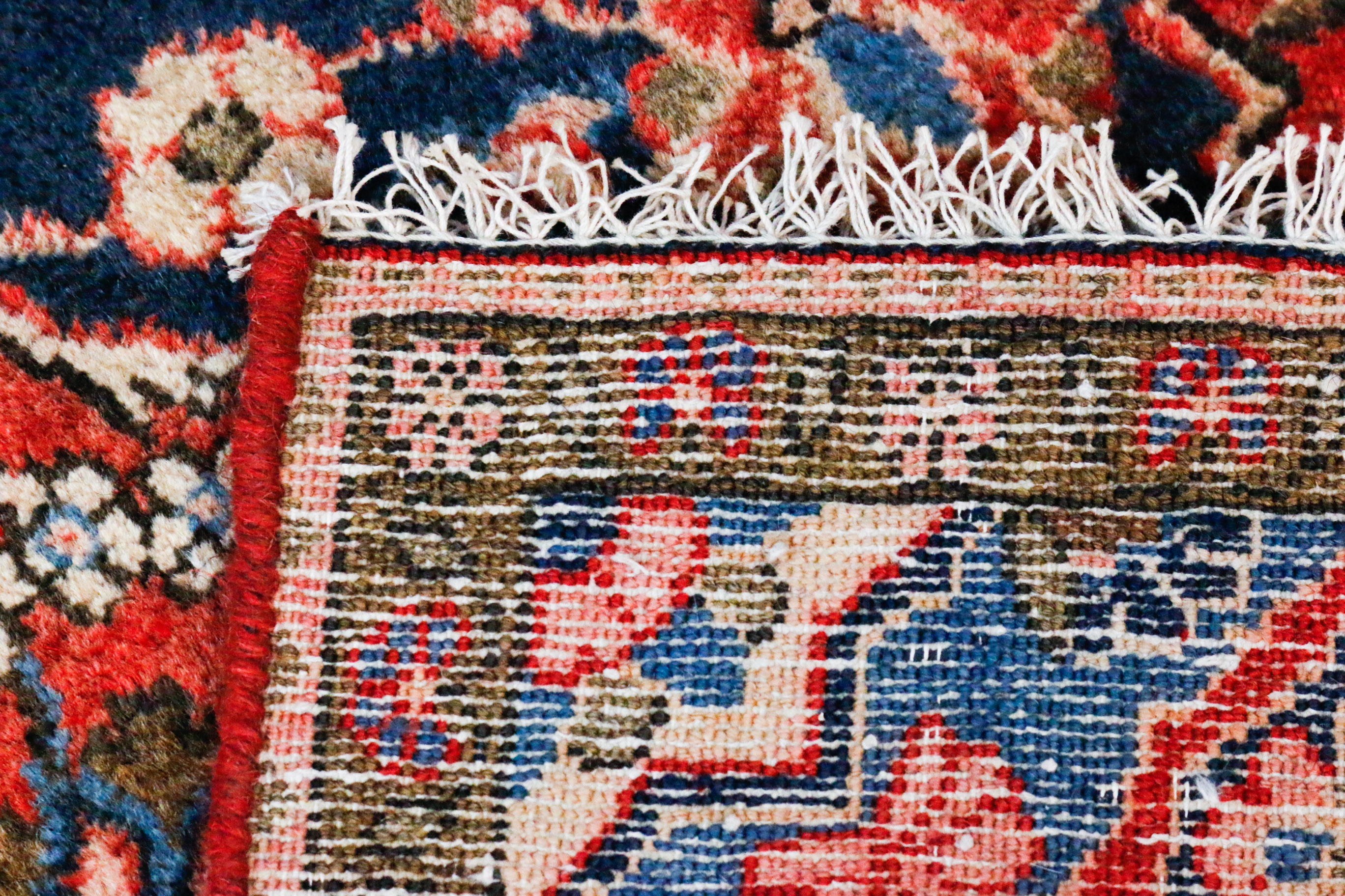 Vintage Persian Malayer Sarouk Rug