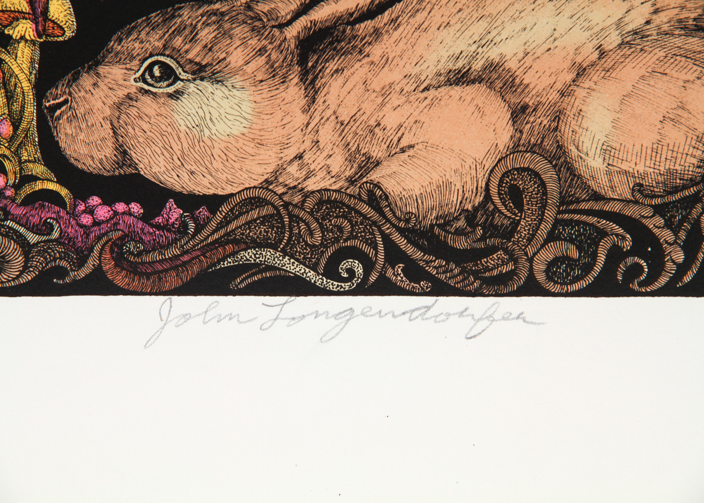 John Longendorfer Limited Edition Lithograph "Ask Alice"