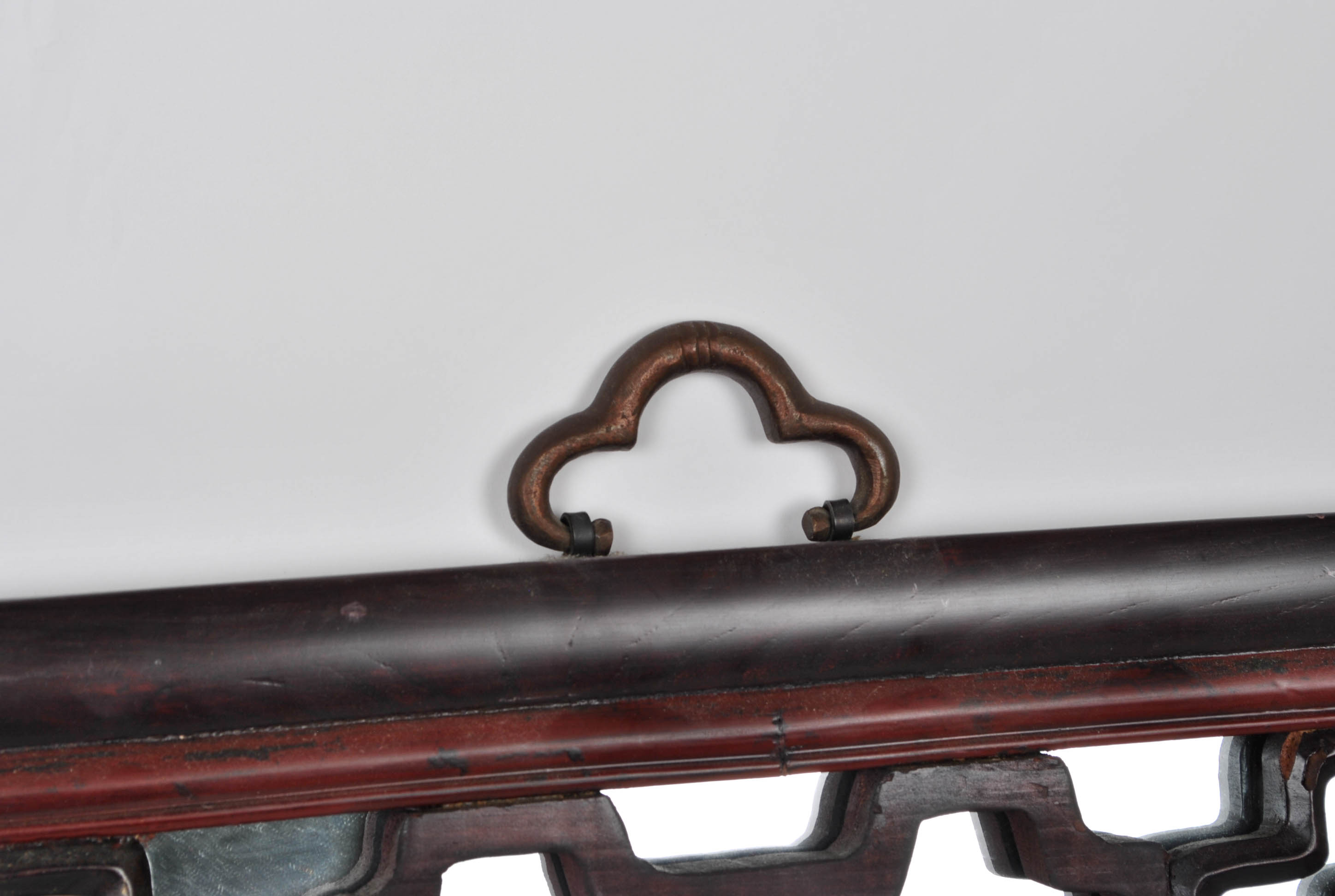 Hand Carved Chinese Framed Mirror