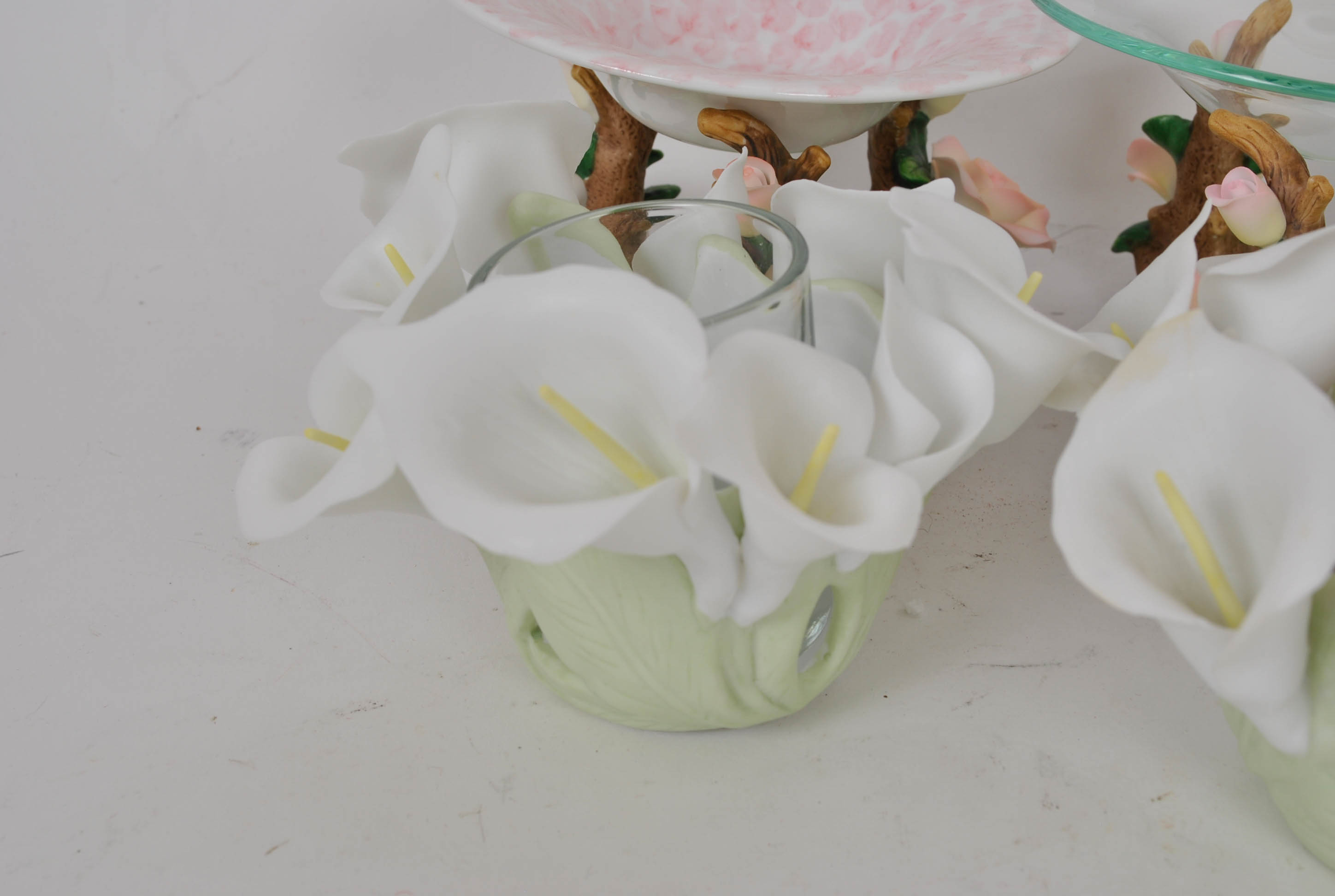 Collection of Porcelain Decor Items