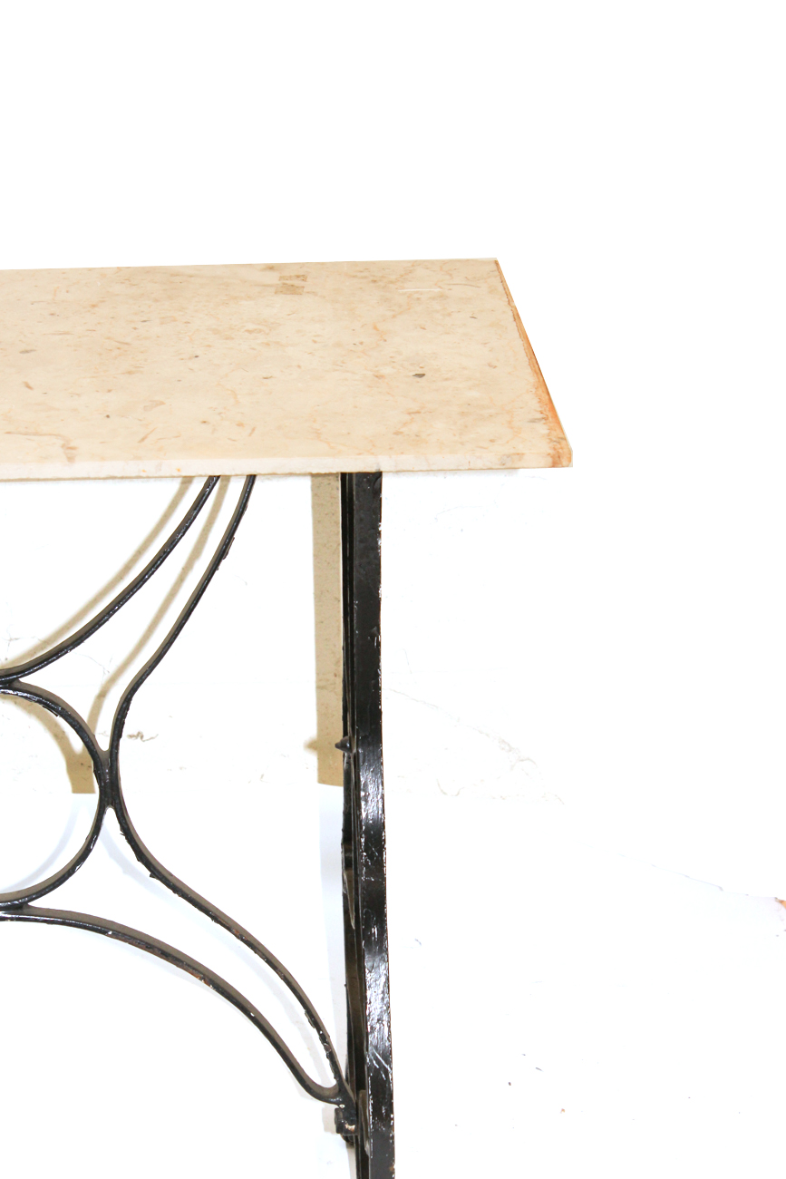 Repurposed Antique Treadle Sewing Machine Base