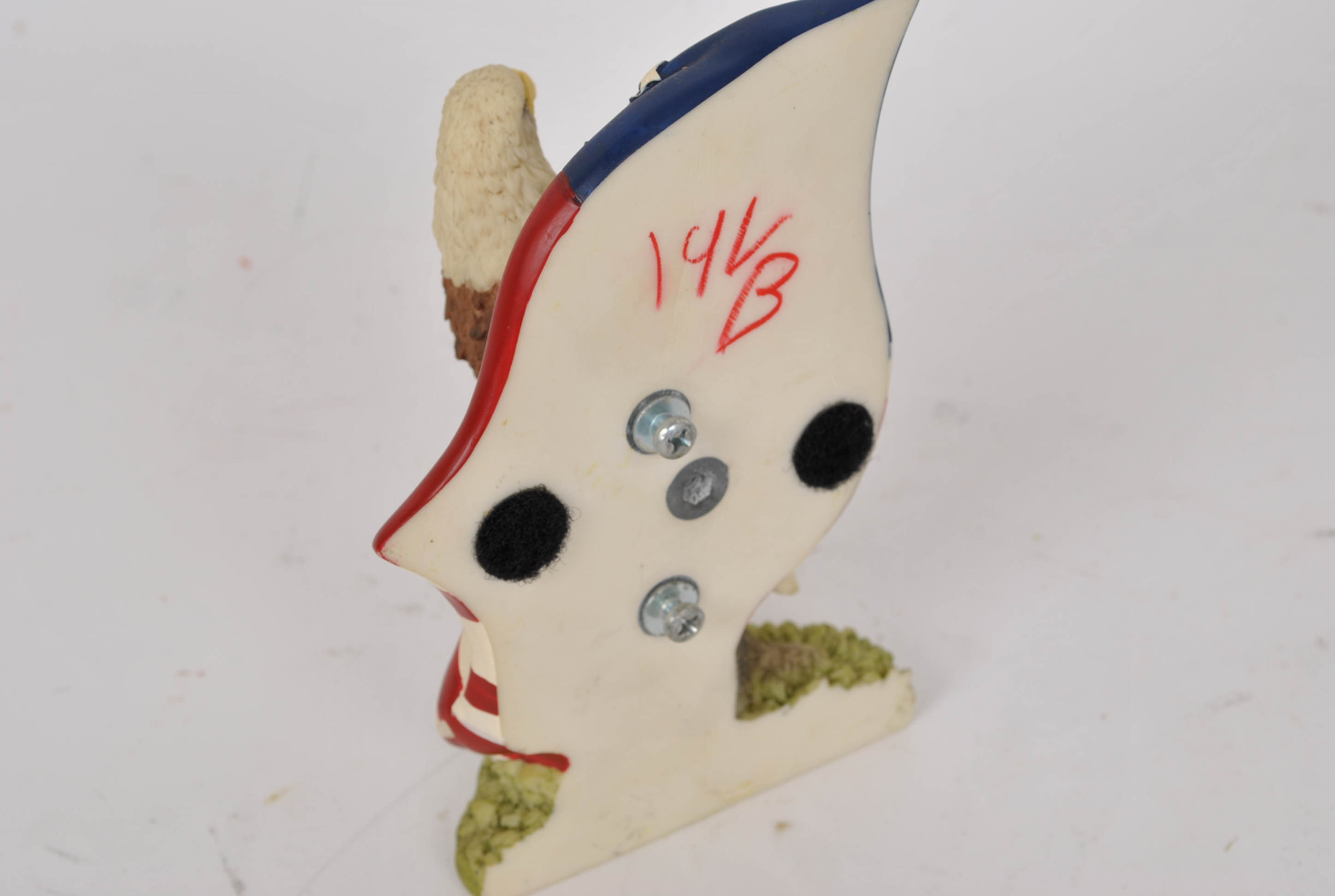 Set of Patriotic Bald Eagles