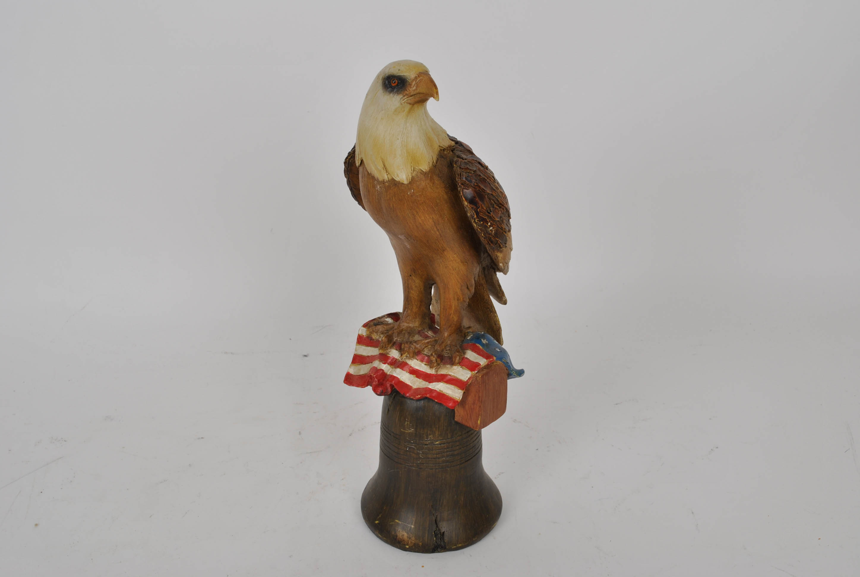 Set of Patriotic Bald Eagles