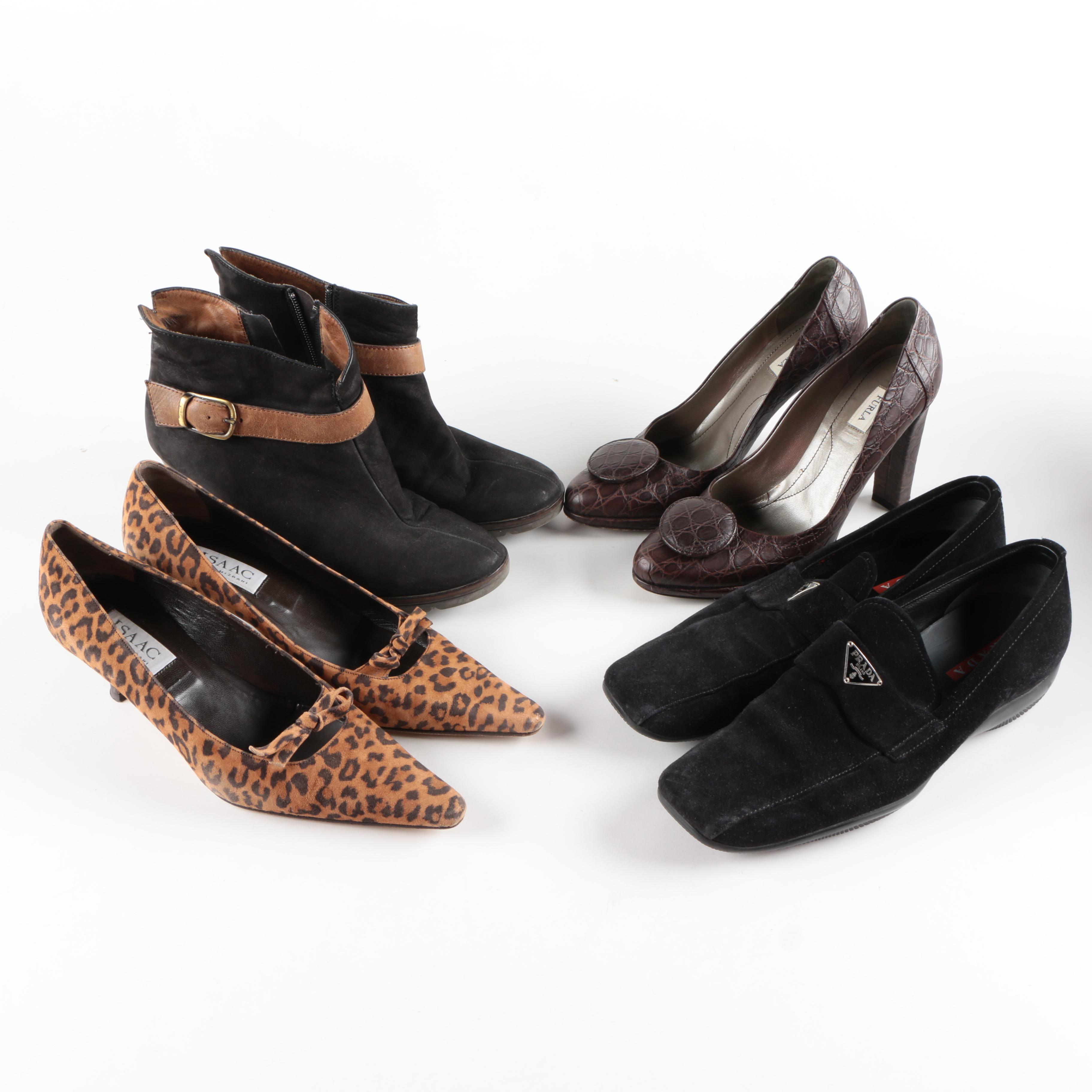 Women's Shoes Including Furla, Prada, and Paul Green