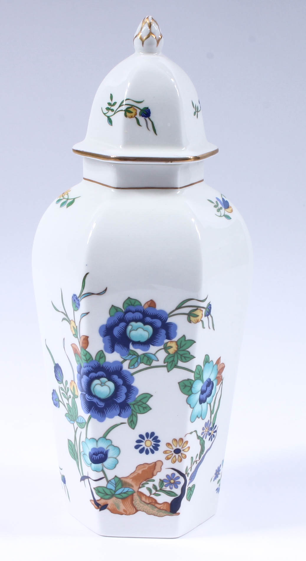 Pair of Aynsley "Marlina" Porcelain Canisters