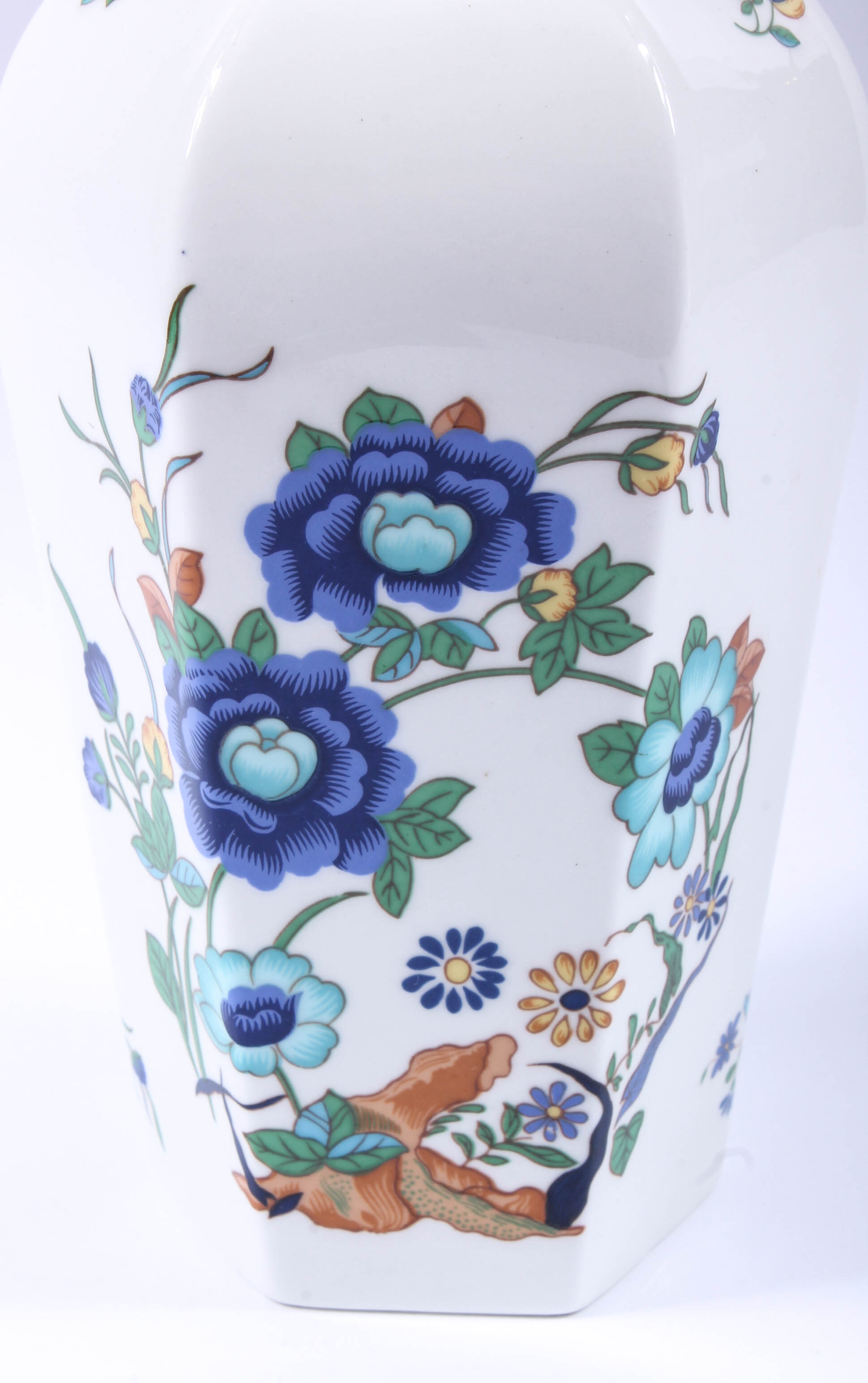 Pair of Aynsley "Marlina" Porcelain Canisters