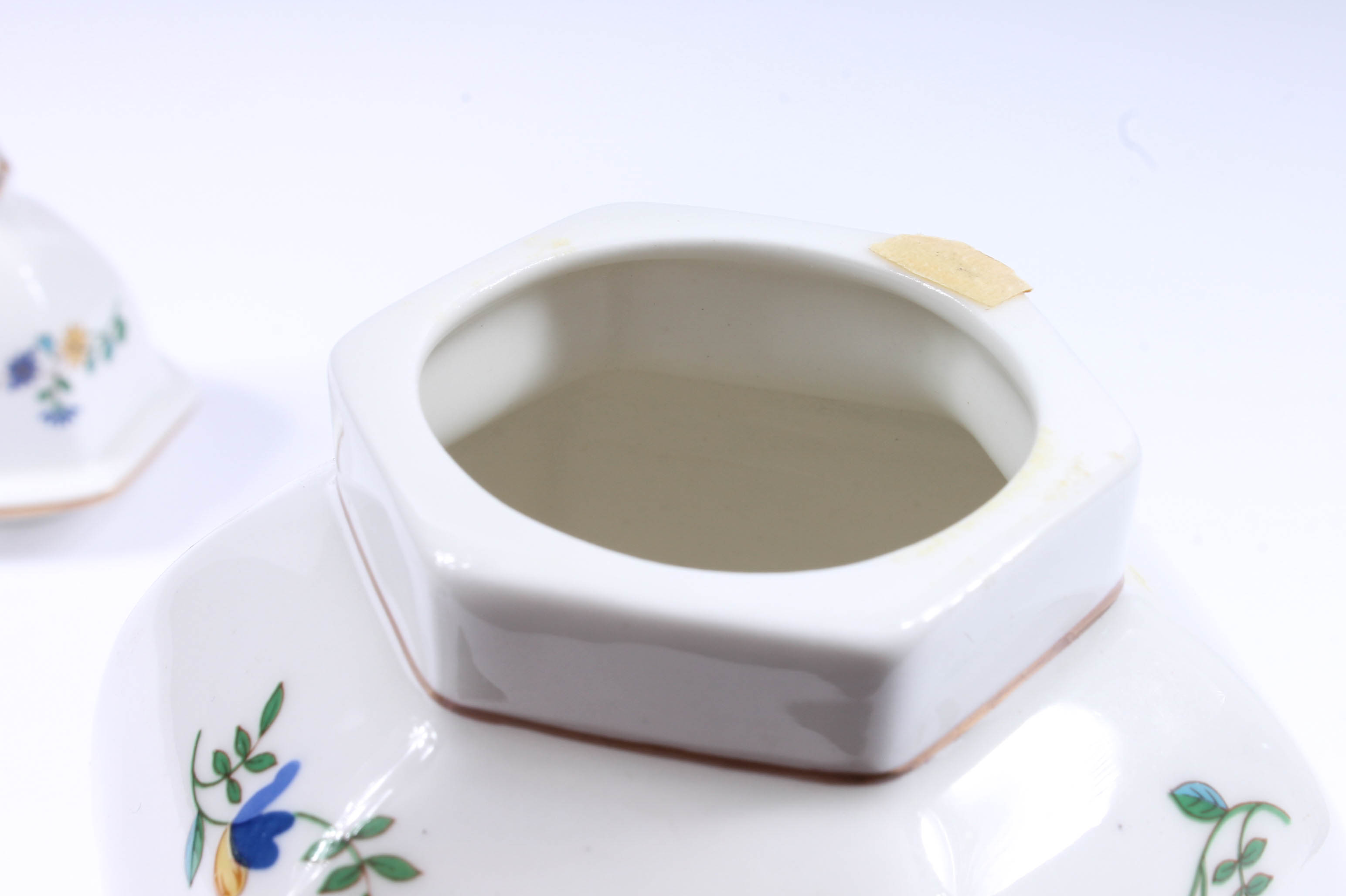 Pair of Aynsley "Marlina" Porcelain Canisters