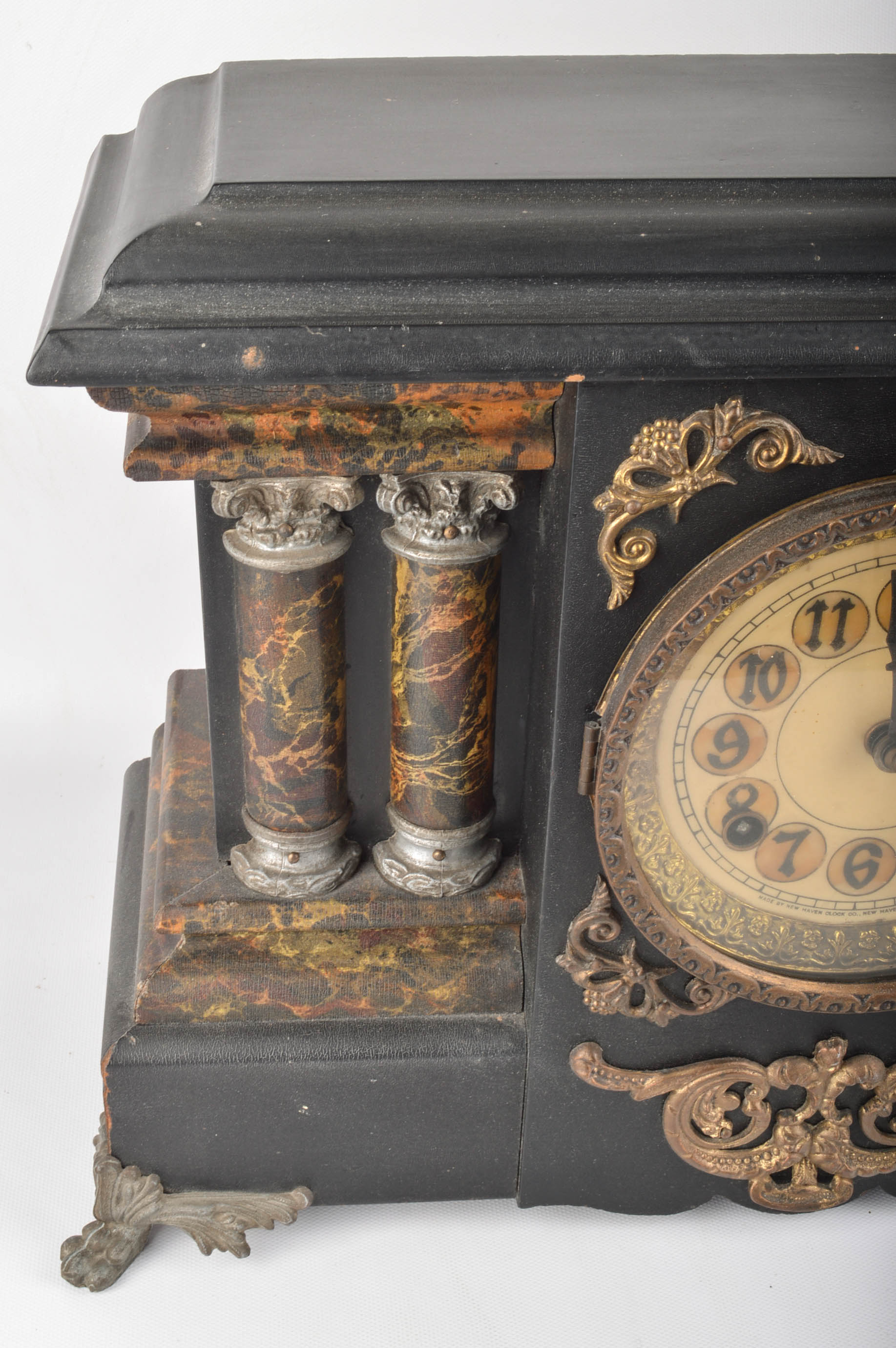 Antique New Haven Mantle Clock