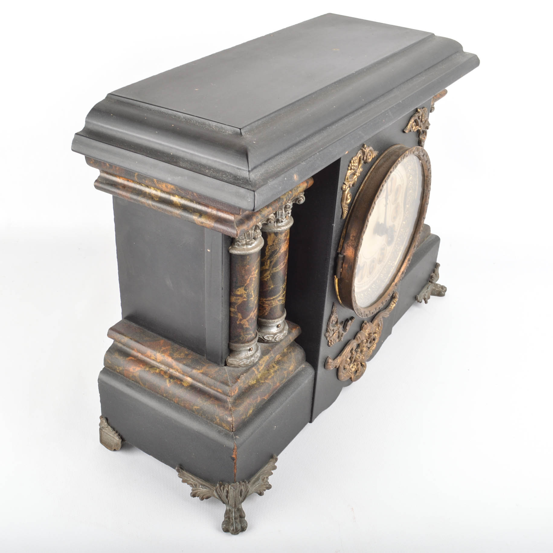 Antique New Haven Mantle Clock