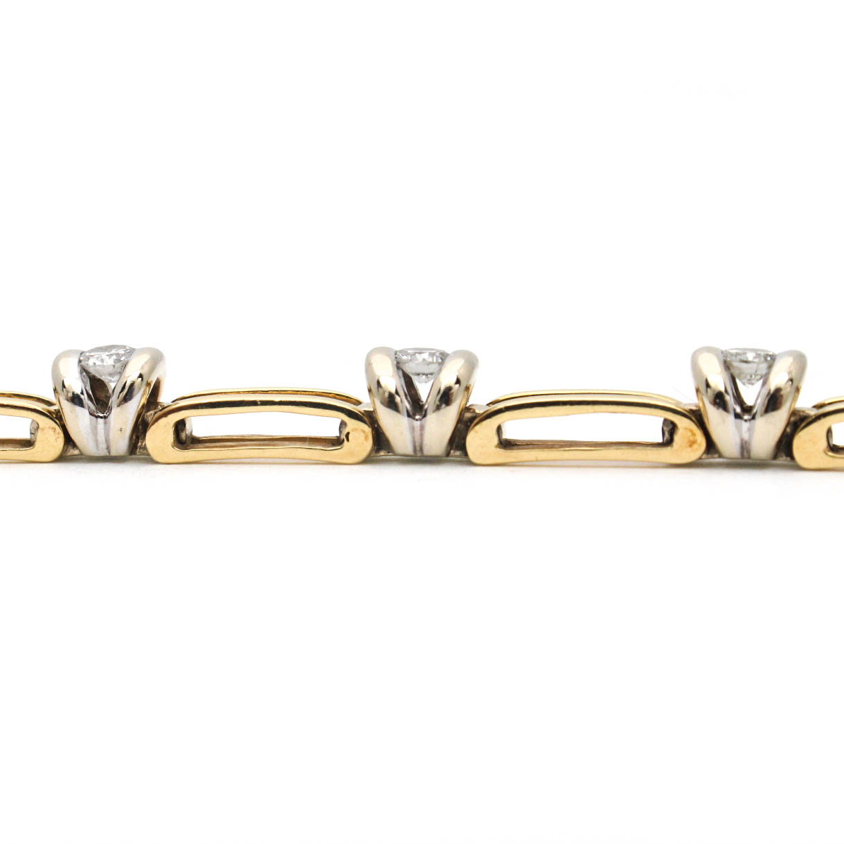 GPM Designs 18K Yellow Gold 1.20 CTW Diamond Bracelet
