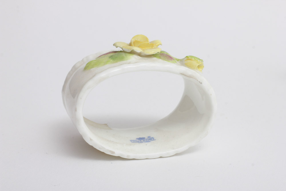 Vintage Coalport Bone China Napkin Rings and Place Card Holders