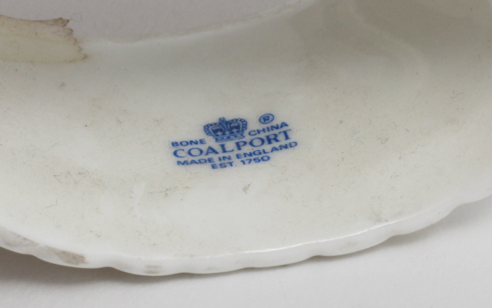 Vintage Coalport Bone China Napkin Rings and Place Card Holders