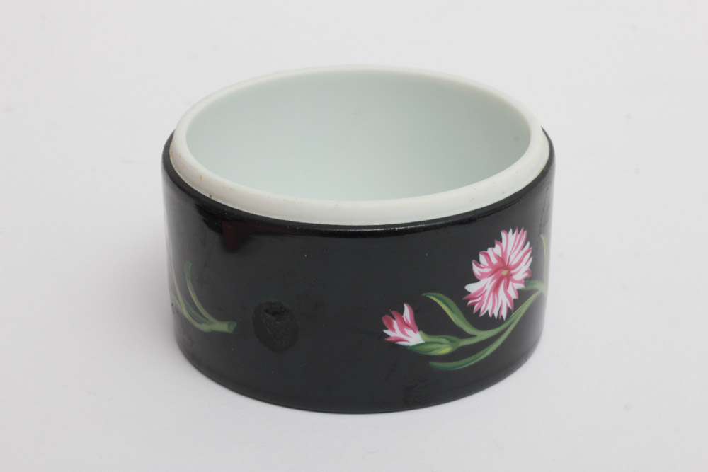 Tiffany & Co. "Mrs. Delany's Flowers" Porcelain Trinket Box
