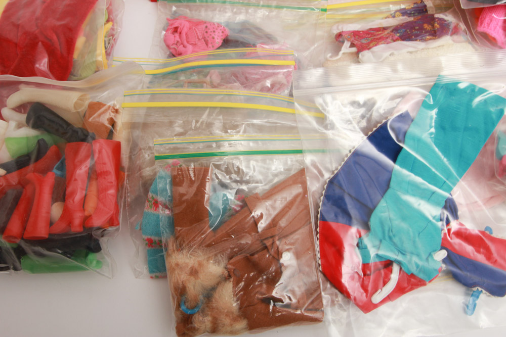 Generous Collection of Vintage Barbie Accessories and Clothing Sets