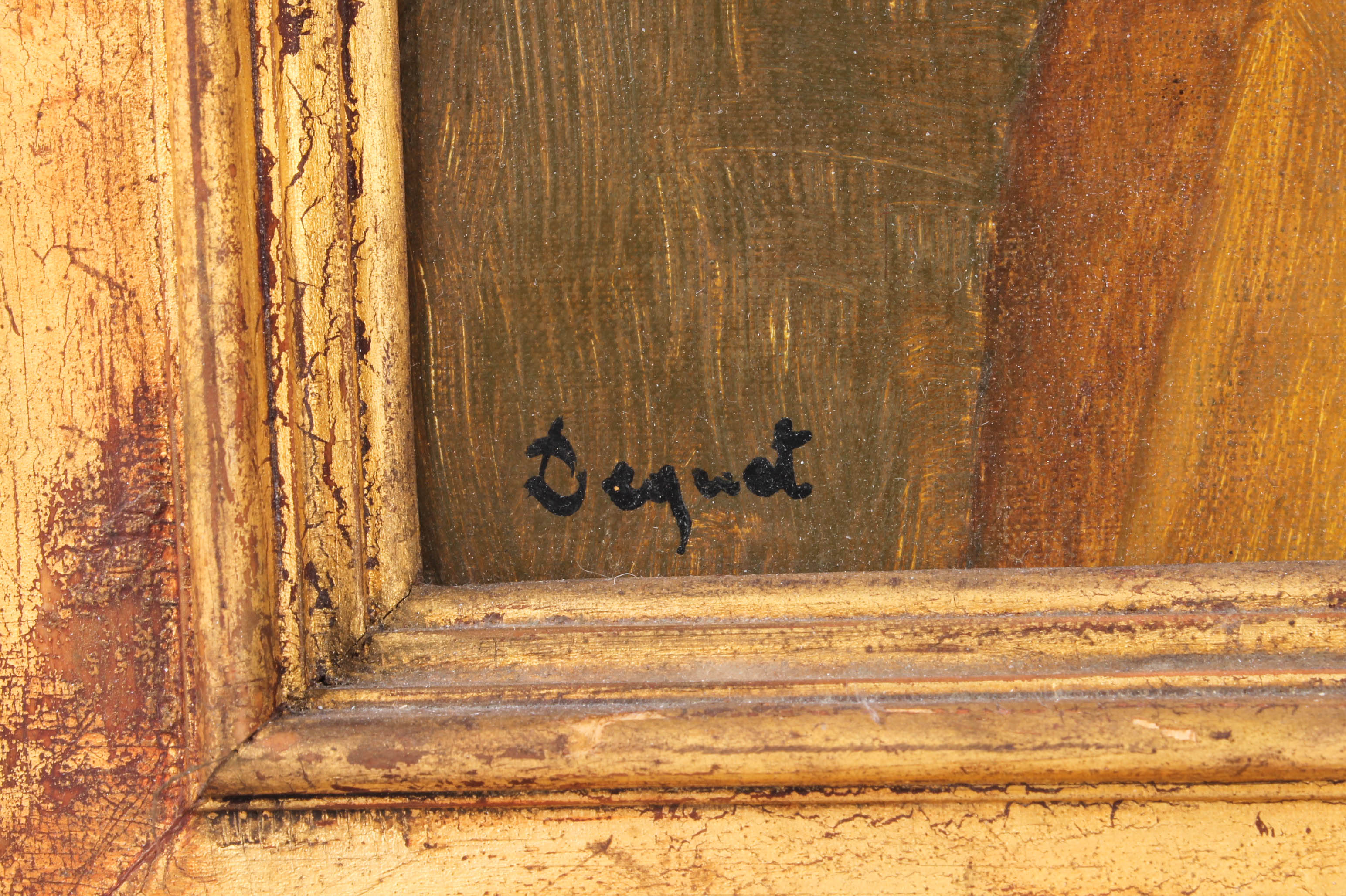 Alain DeQuet Oil Portrait