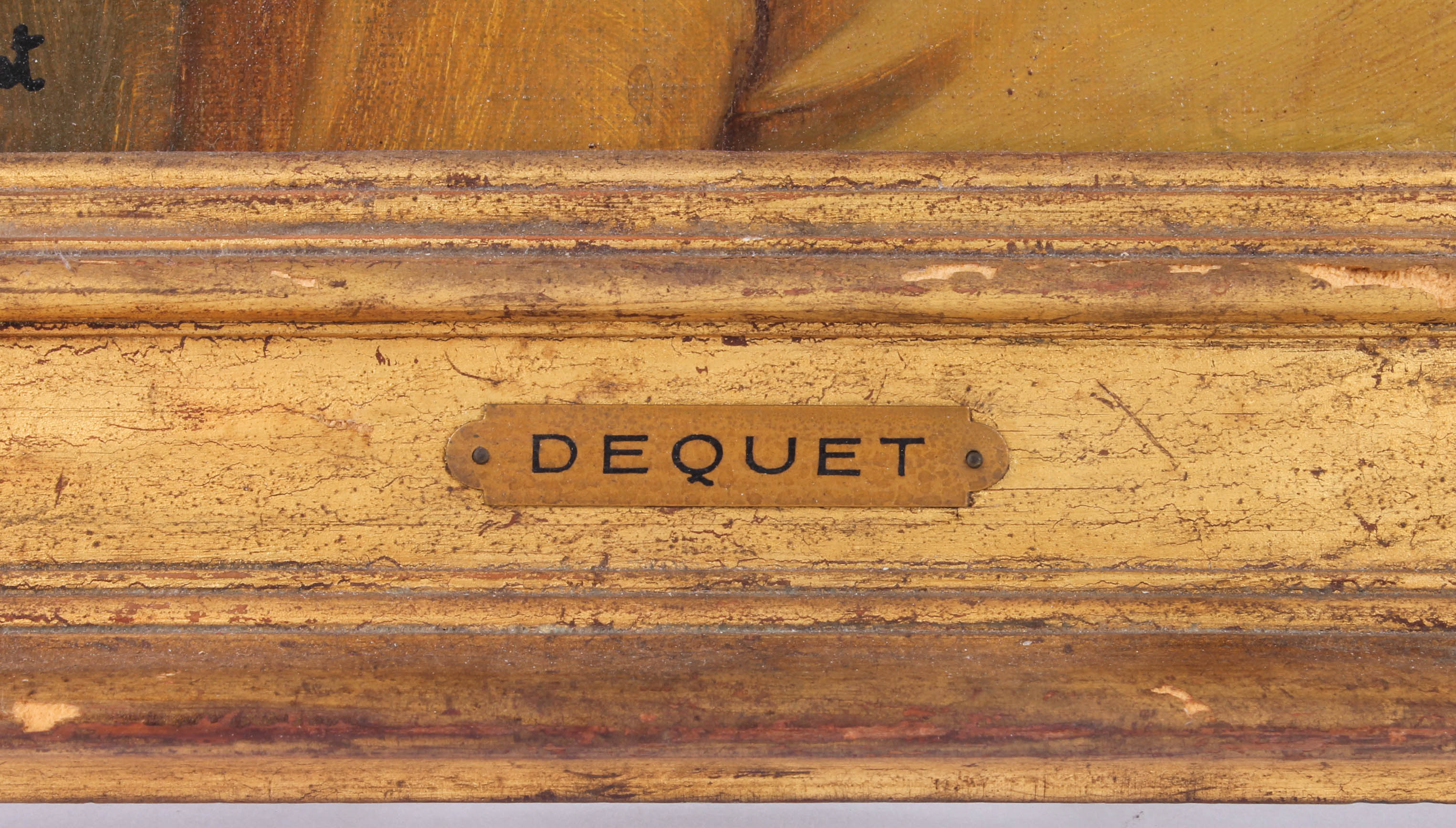 Alain DeQuet Oil Portrait