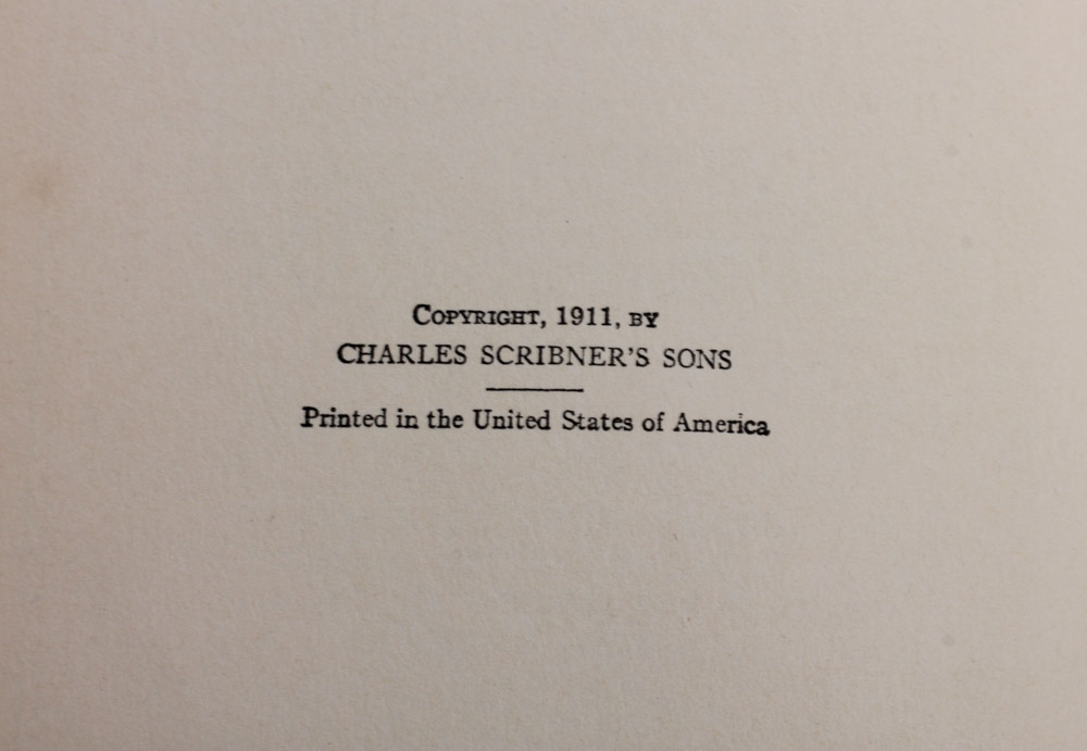 Circa 1911 "Peter and Wendy" by James M. Barrie Photoplay Edition