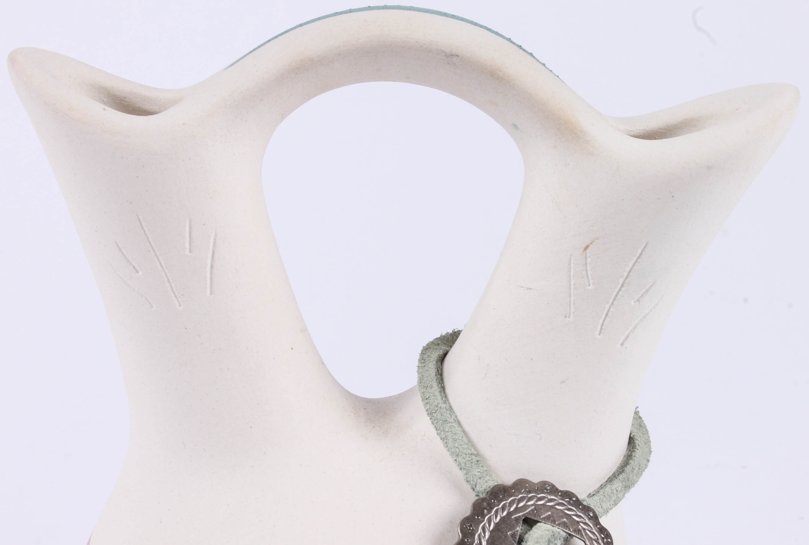 Pair of Southwestern Style Pottery Pitchers