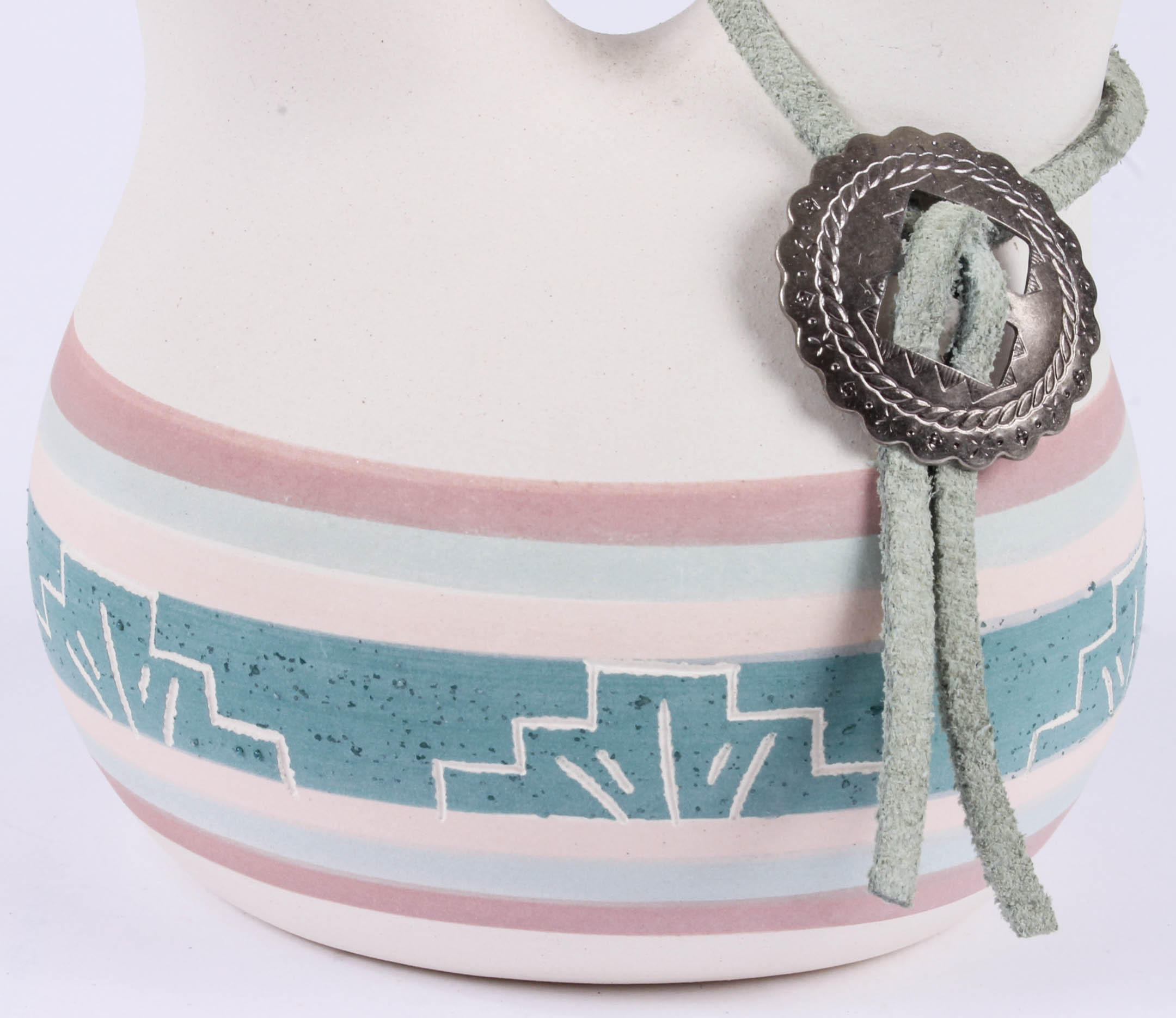 Pair of Southwestern Style Pottery Pitchers