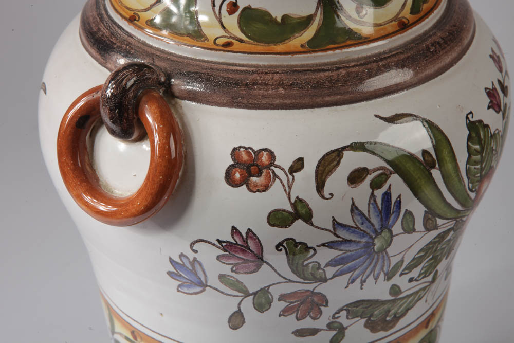 Hand Painted Ceramic Table Lamp