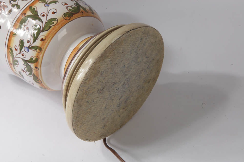 Hand Painted Ceramic Table Lamp