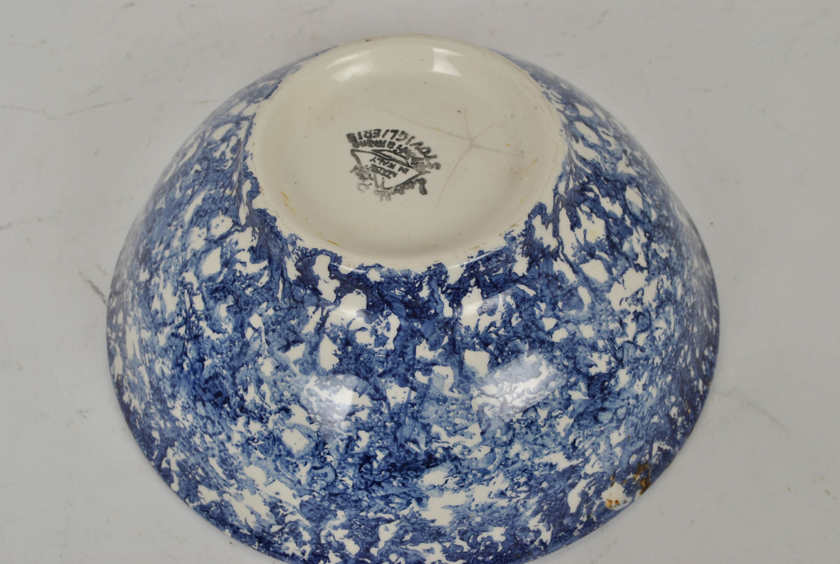 Glass Virgin Mary Figural Decanter and Stoviglierie Bowl