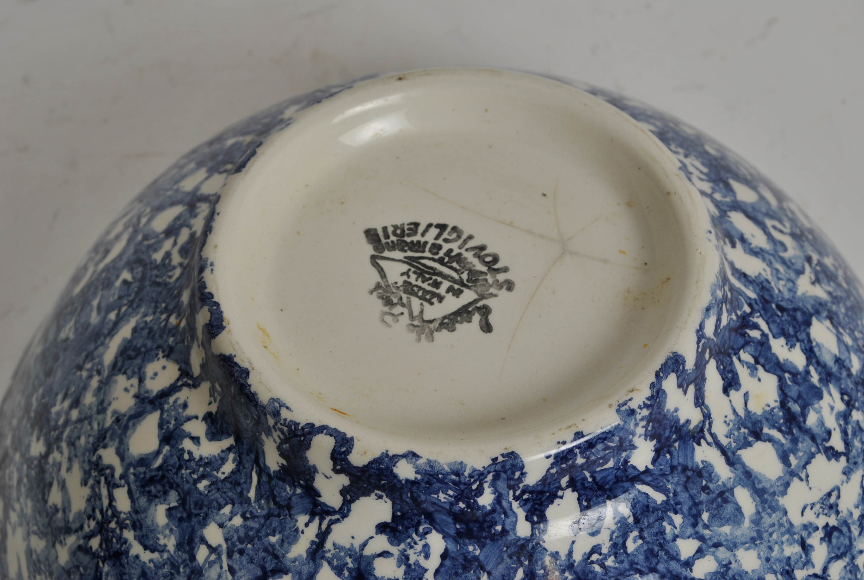 Glass Virgin Mary Figural Decanter and Stoviglierie Bowl