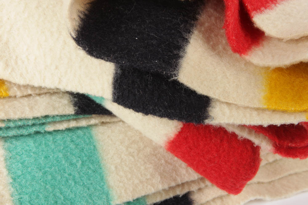Pair of Hudson Bay Wool Blankets EBTH