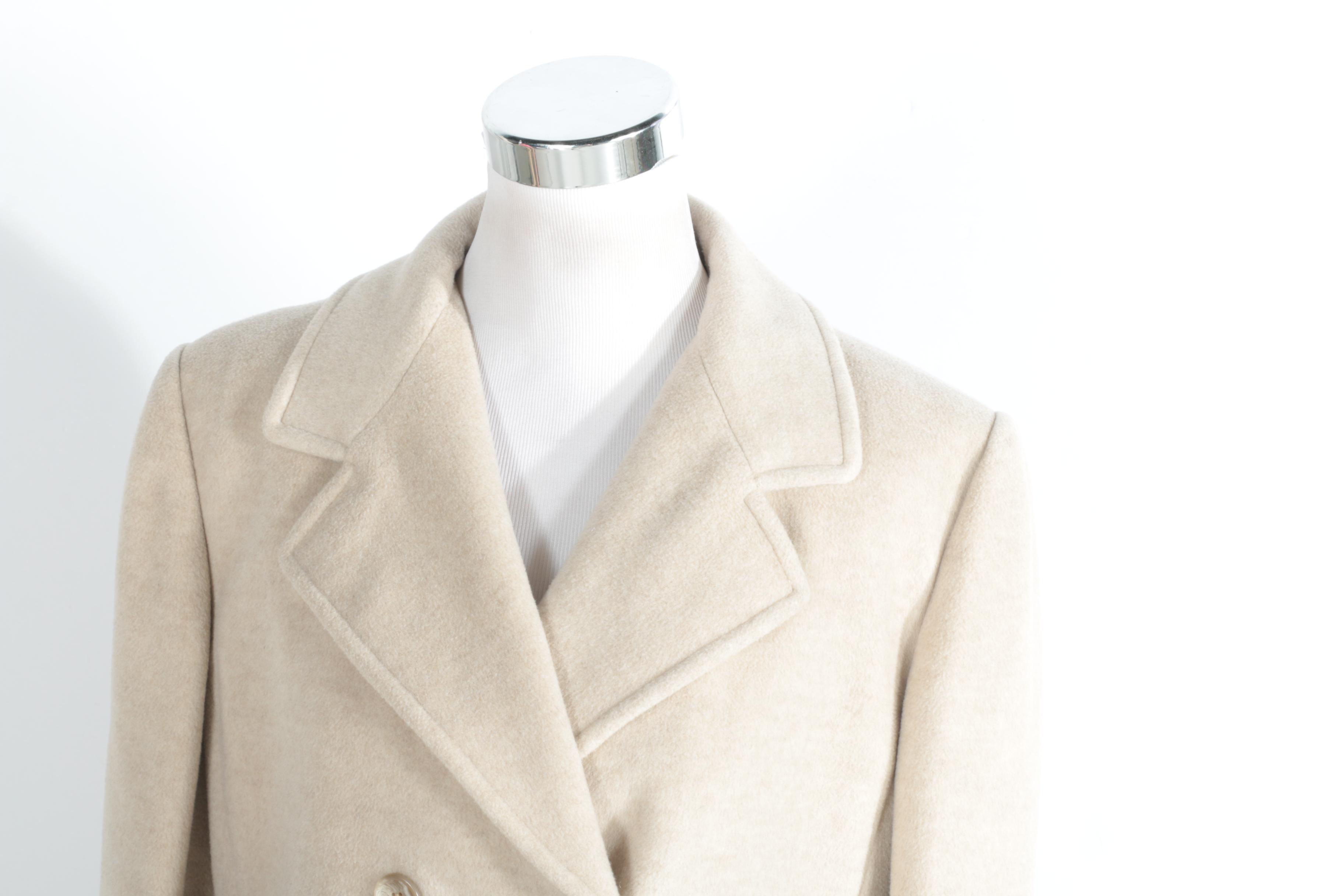 Women's Vintage Regency Cashmere Double-Breasted Coat