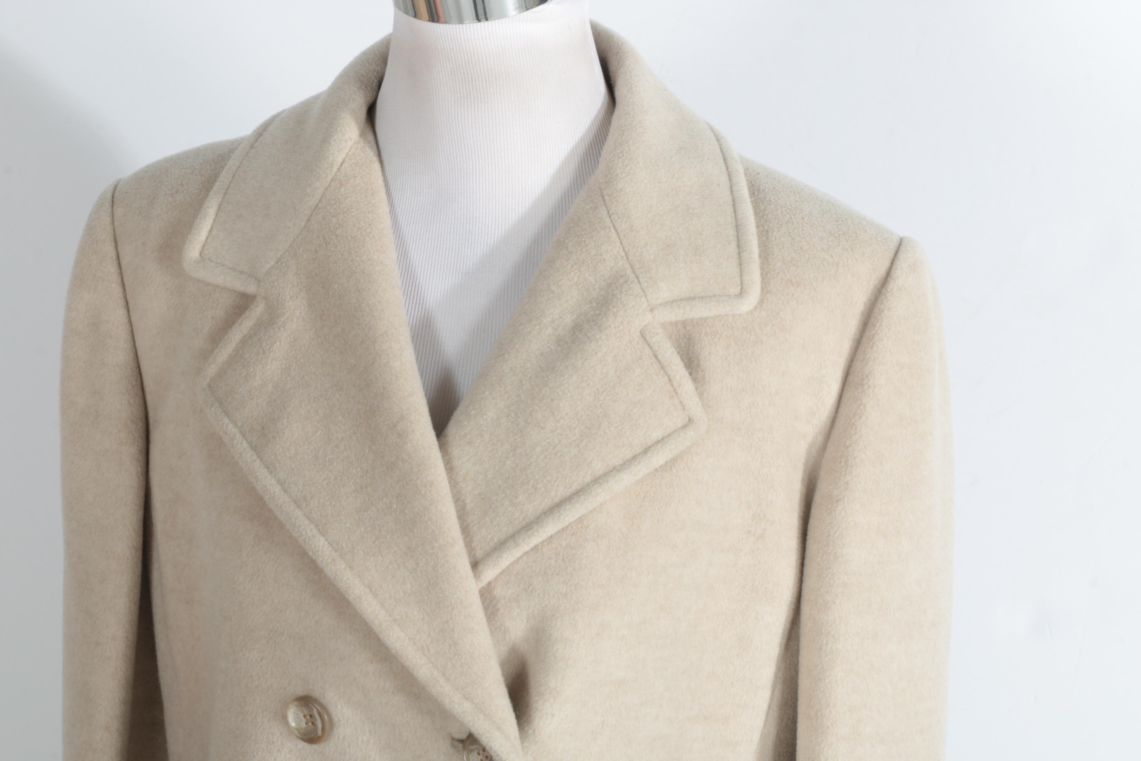 Women's Vintage Regency Cashmere Double-Breasted Coat