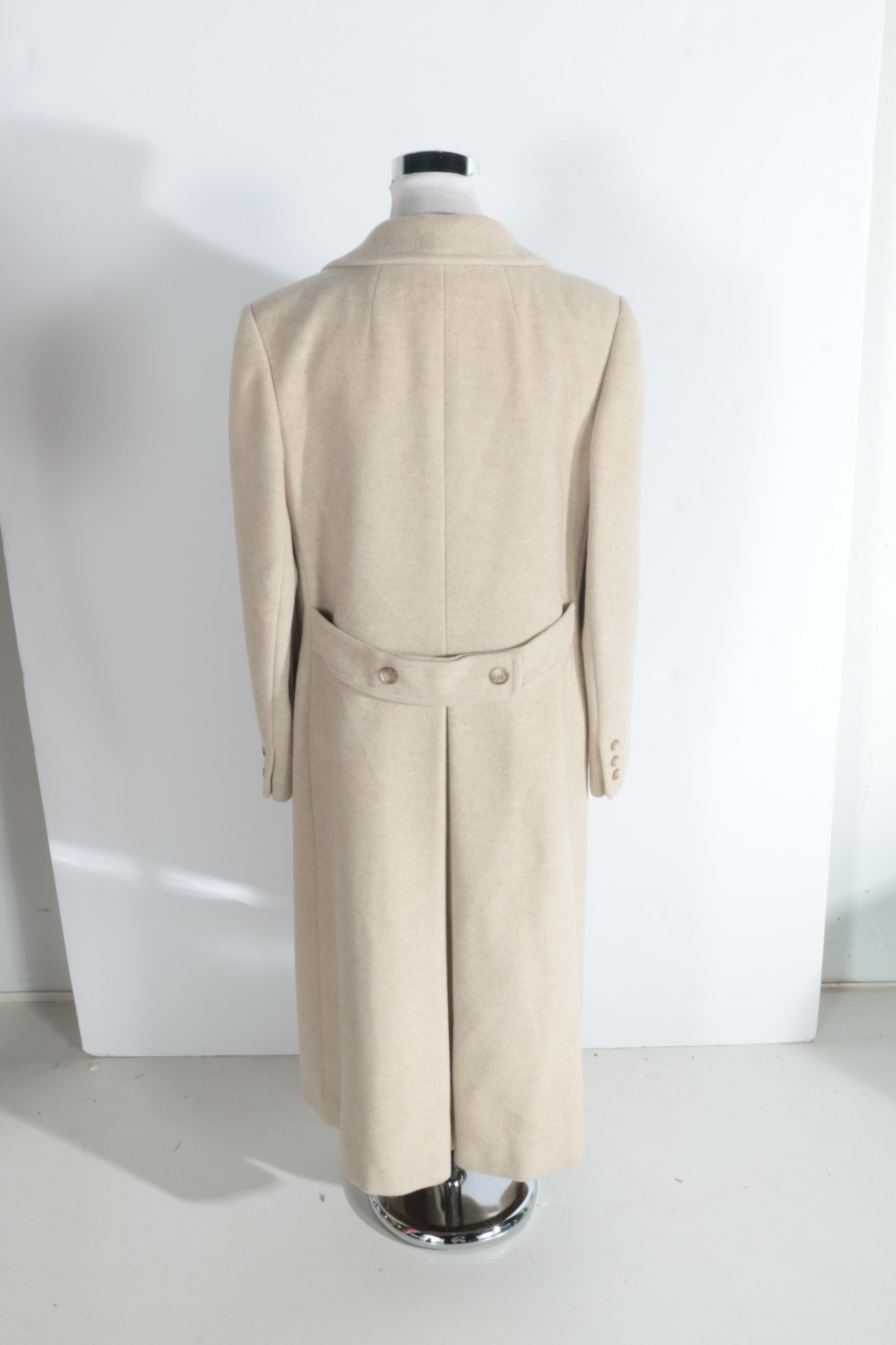 Women's Vintage Regency Cashmere Double-Breasted Coat