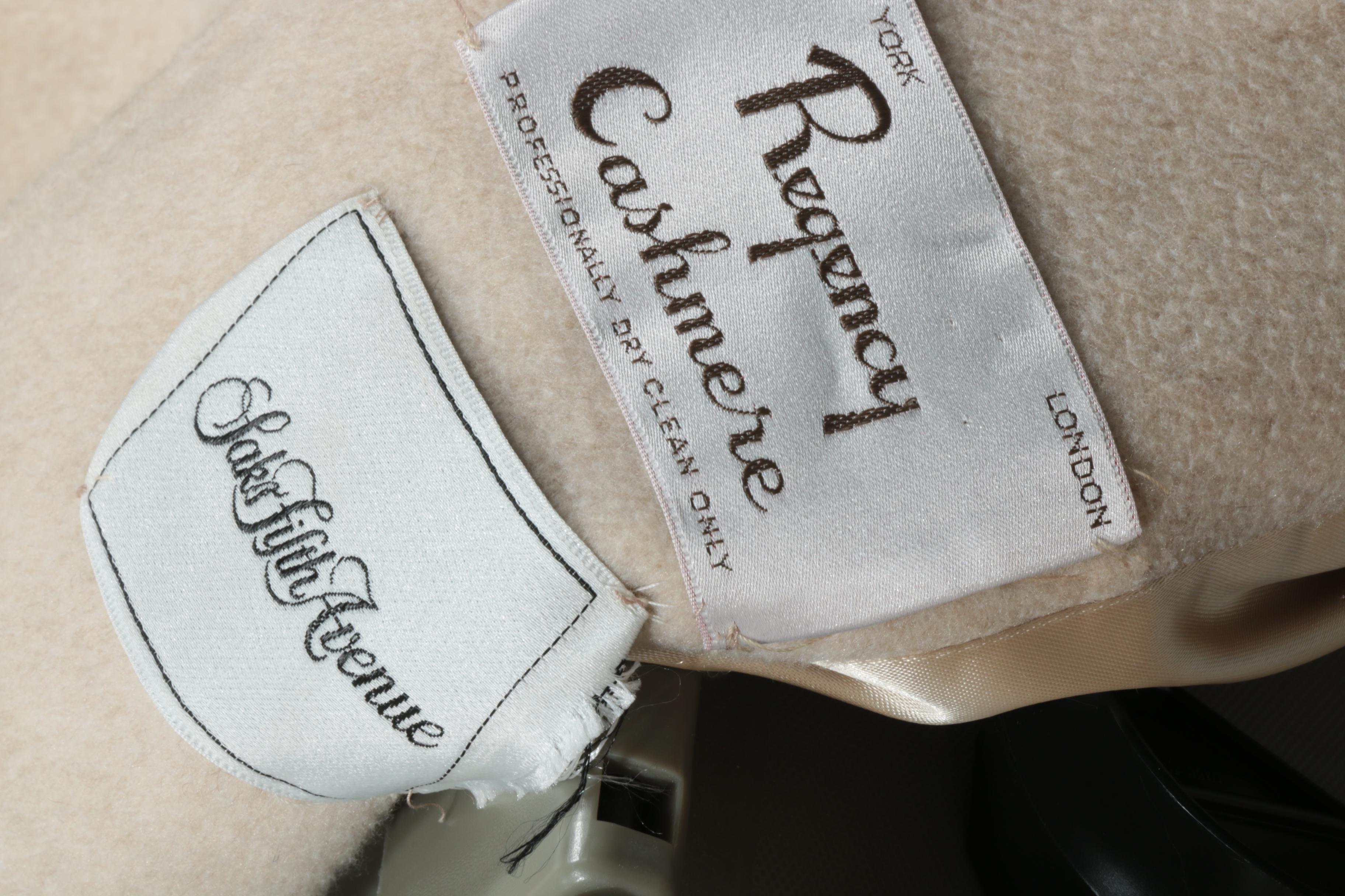 Women's Vintage Regency Cashmere Double-Breasted Coat