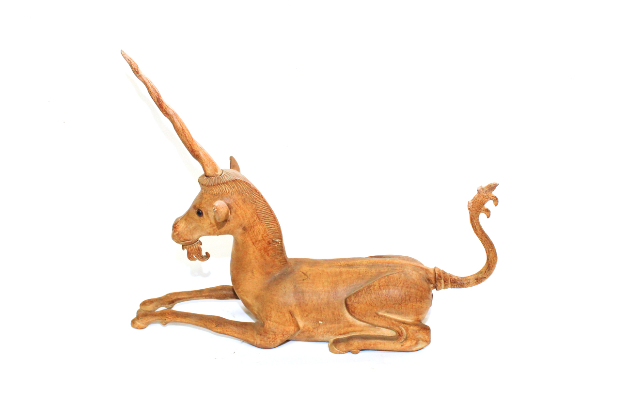 Singed Unigoat Sculpture