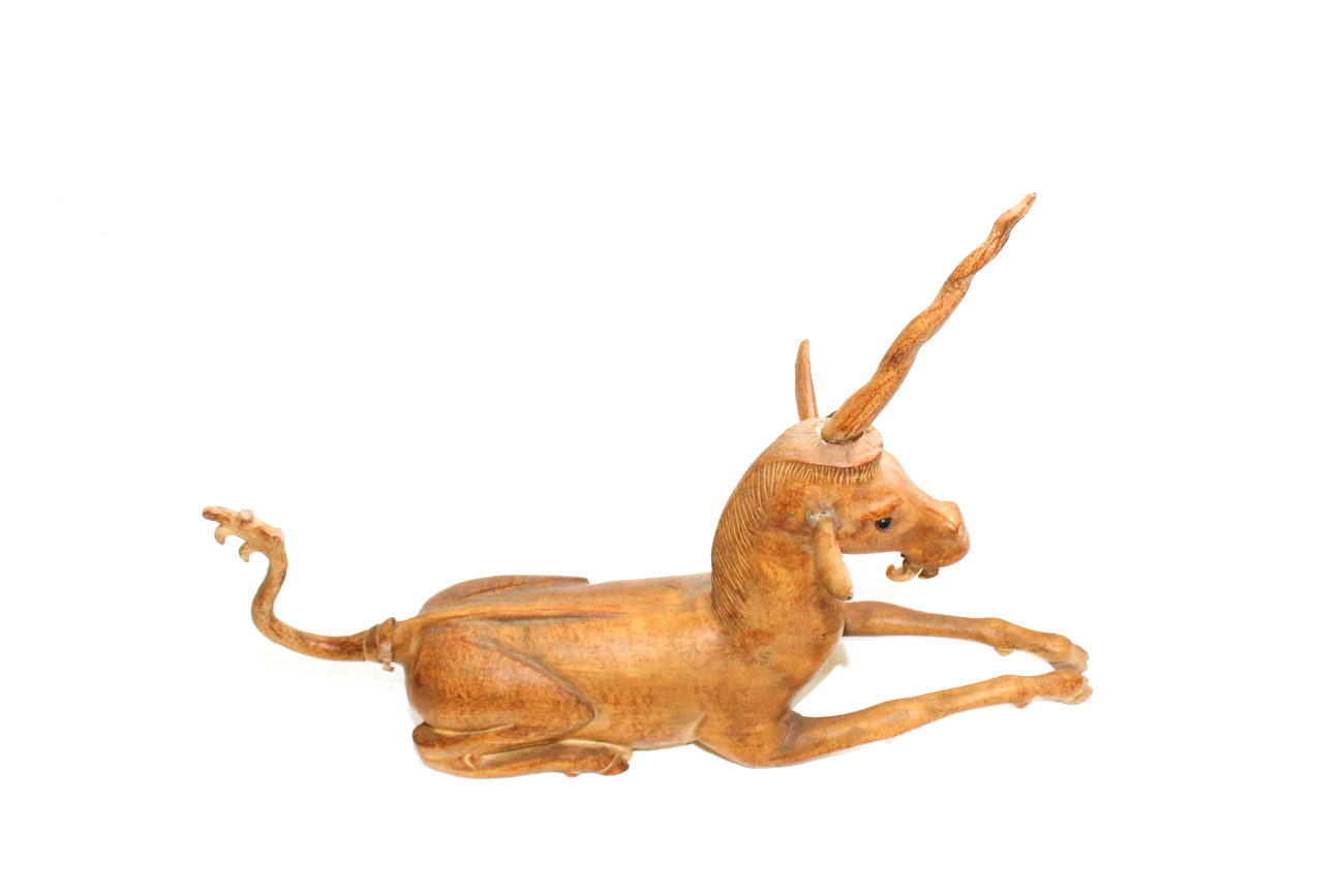 Singed Unigoat Sculpture