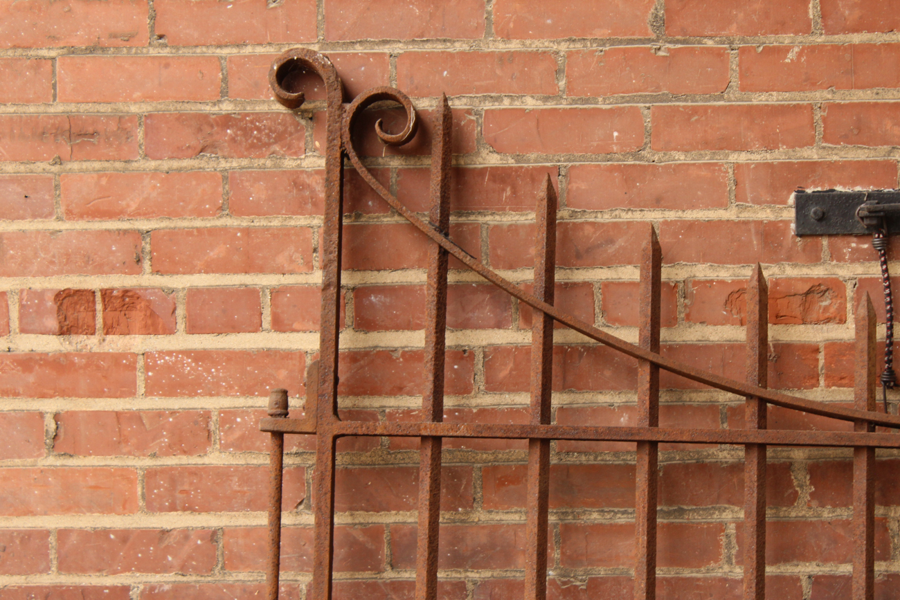 Large Wrought Iron Gate Section