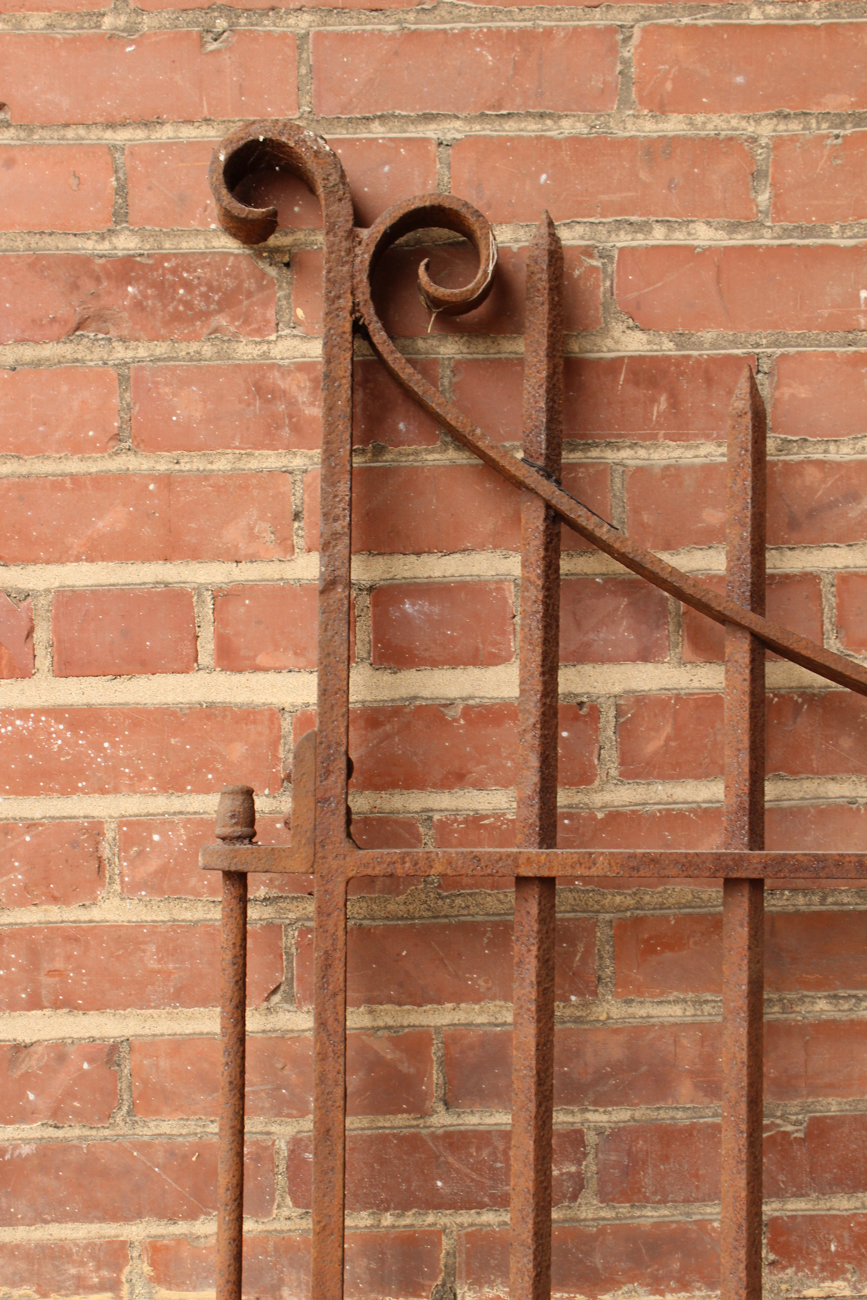 Large Wrought Iron Gate Section