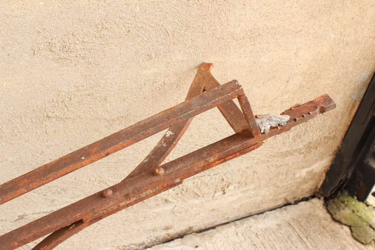 Angled Wrought Iron Porch Railings