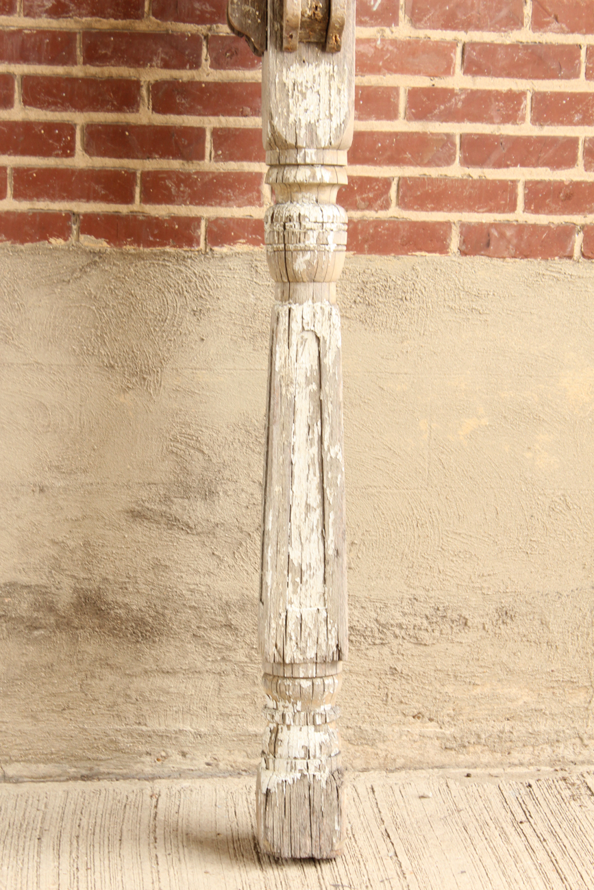 Antique Wooden Porch Columns
