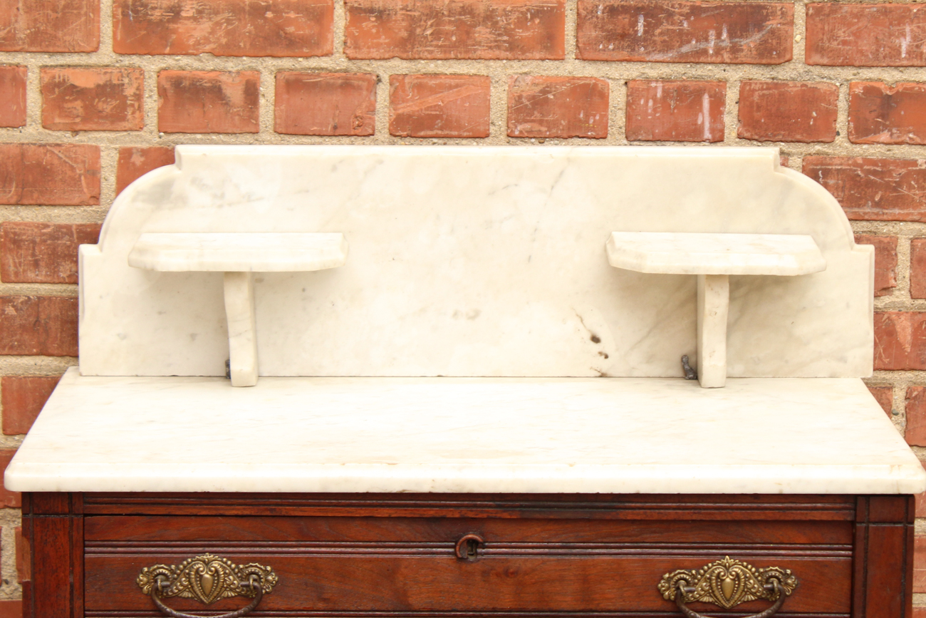 Antique Eastlake Marble Wash Stand