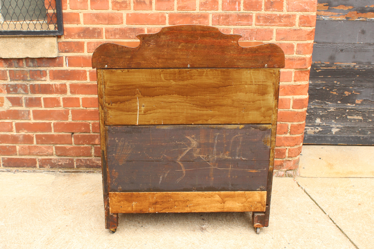 Early 20th Century Walnut and Burl Wash Stand.