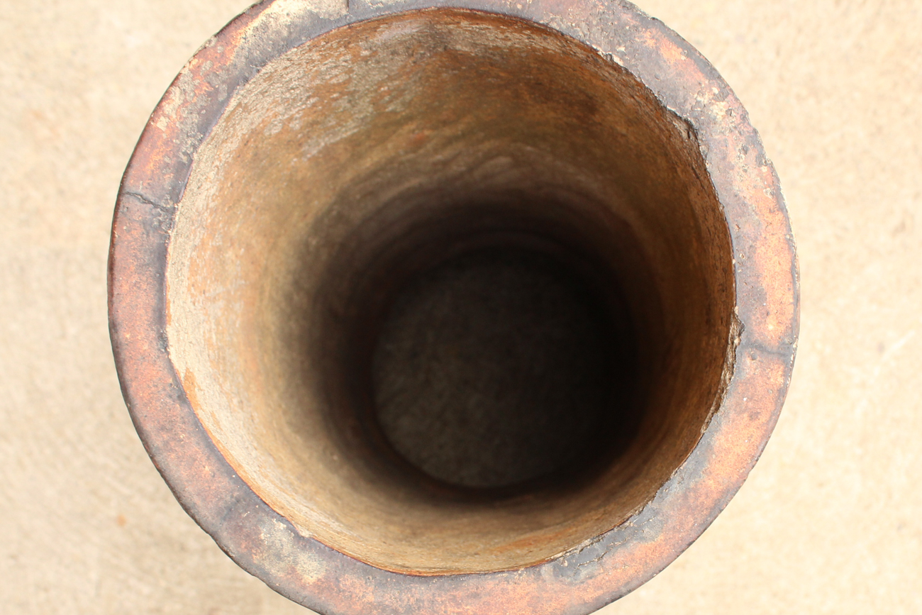 19th Century Terra Cotta Chimney Top