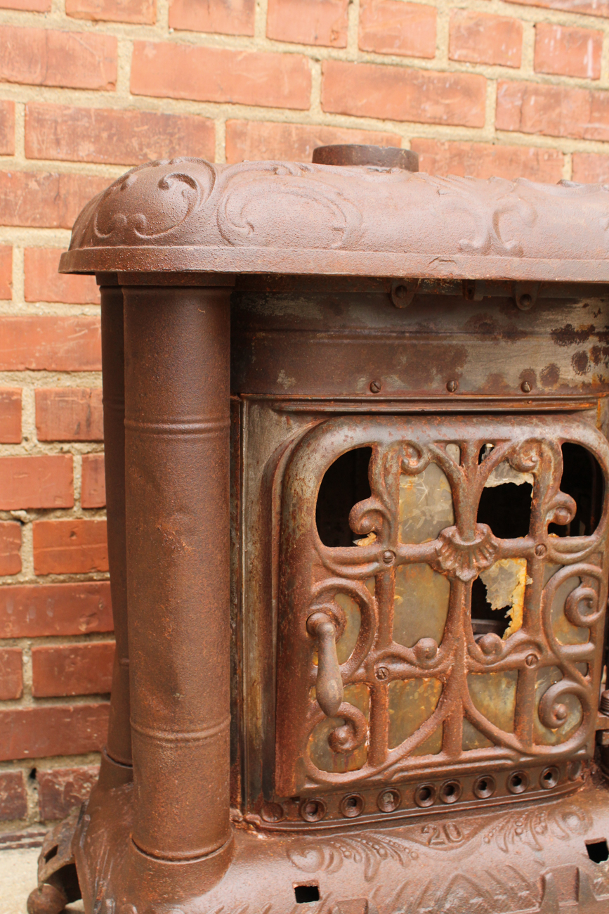 Antique Cast Iron Peerless Gas Stove